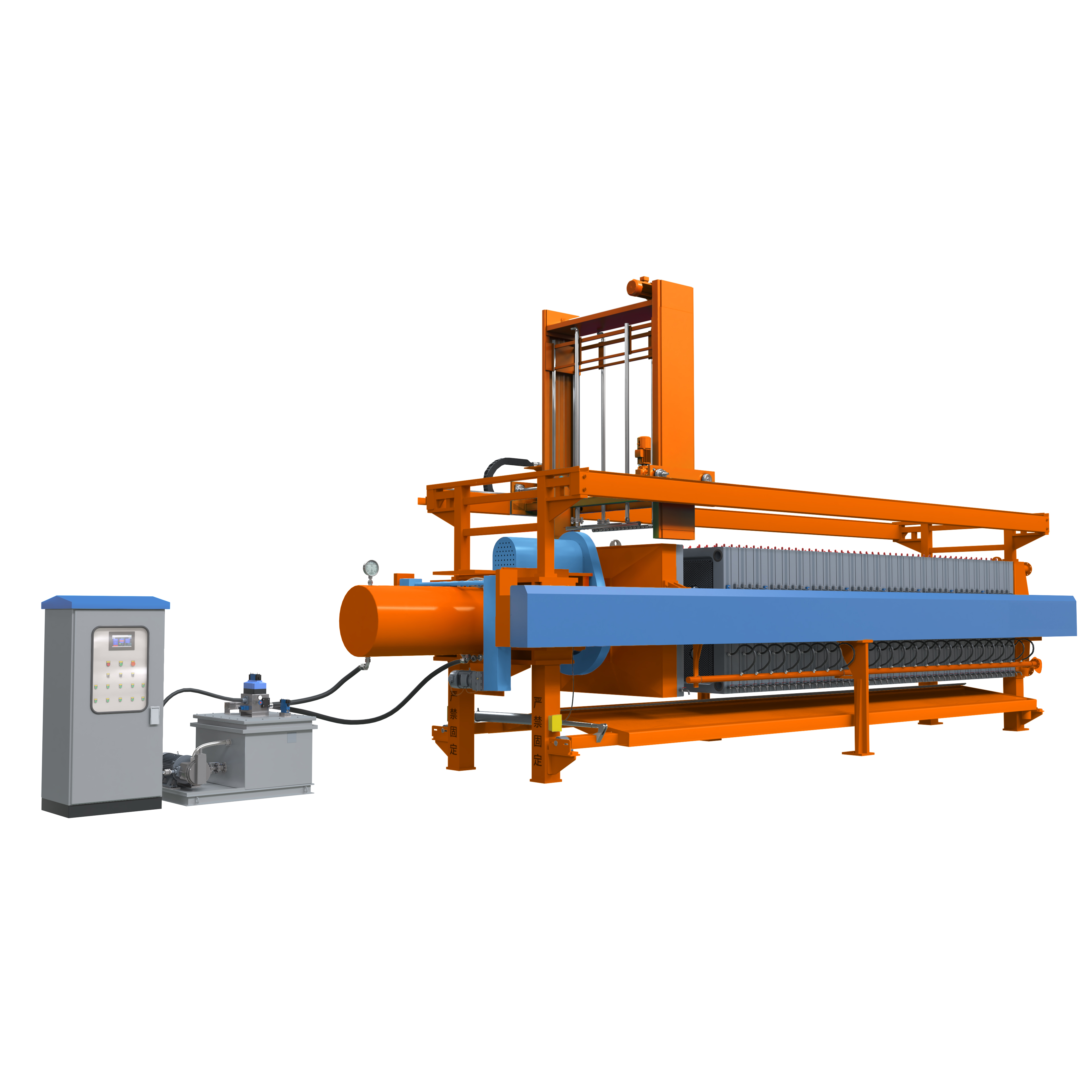 Fully Automatic High Pressure PP  Membrane Filter Press